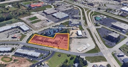 1600-1688 N Casaloma Dr, Grand Chute, WI - AÉRIEN Vue de la carte - Image1