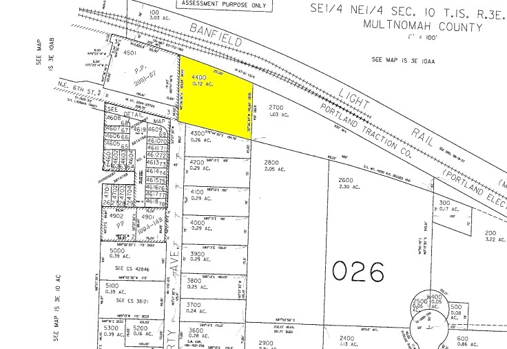 530 NE Liberty Ave, Gresham, OR à vendre - Plan cadastral - Image 2 de 3
