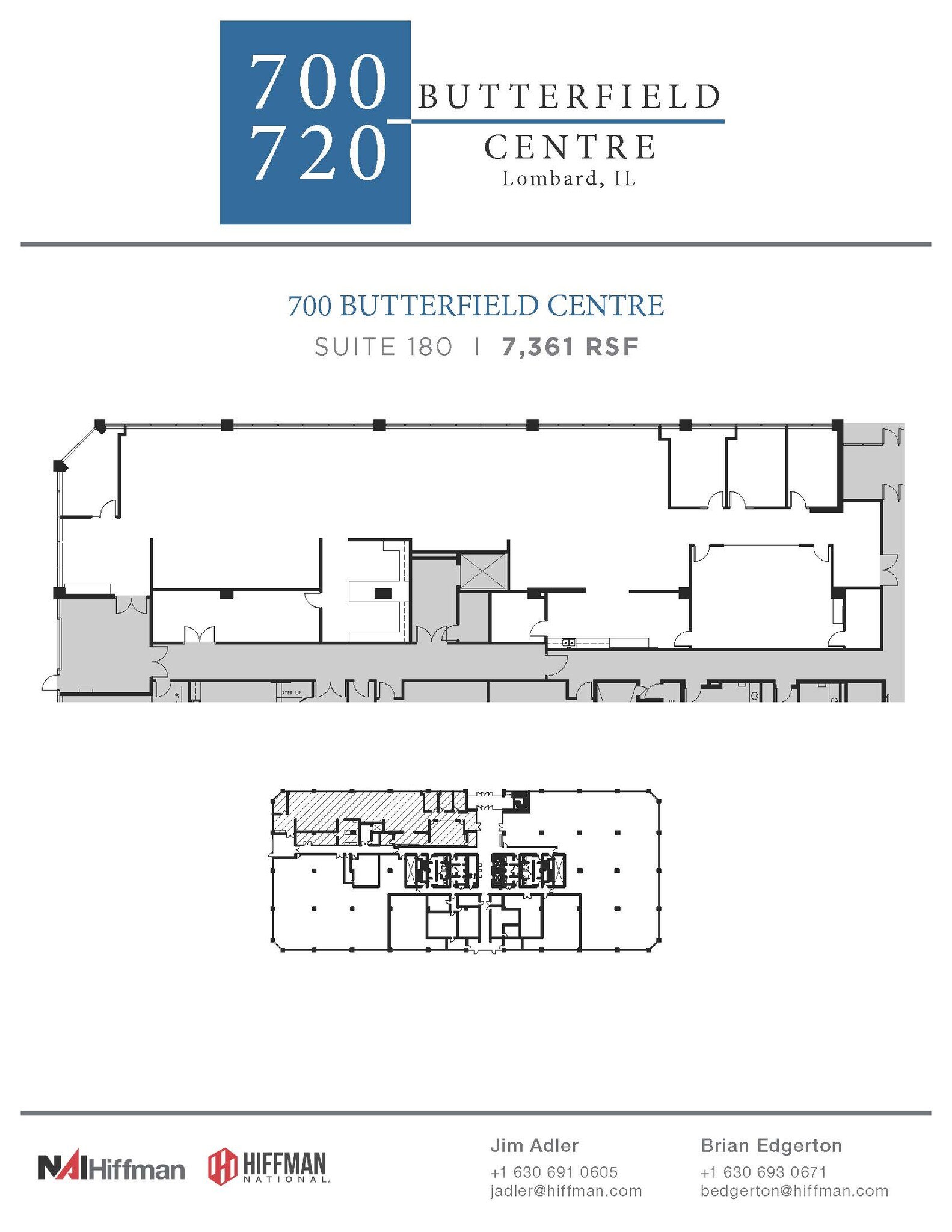 700 E Butterfield Rd, Lombard, IL for lease Floor Plan- Image 1 of 1