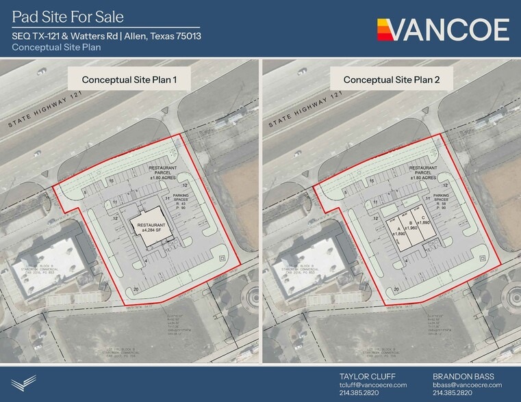 SEQ TX-121 & Watters Rd, Allen, TX for sale - Building Photo - Image 3 of 6