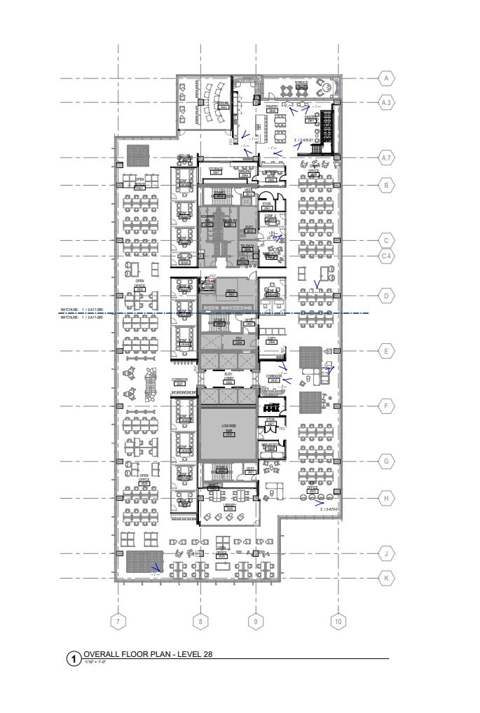 200 W 6th St, Austin, TX à louer Plan d’étage- Image 1 de 1
