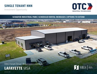 Plus de détails pour 1083 Forum Dr, Broussard, LA - Industriel à vendre