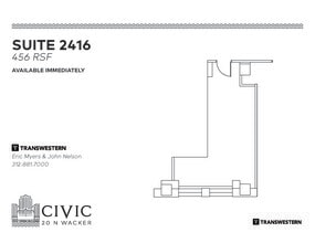 20 N Wacker Dr, Chicago, IL for lease Floor Plan- Image 1 of 1