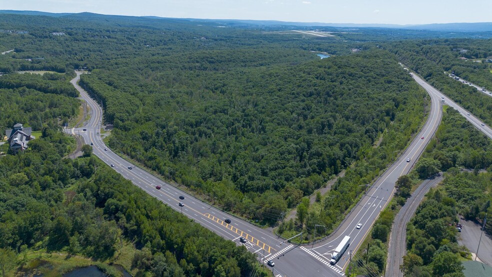 Rocky Glen Development - Montage Mountain rd, Moosic, PA for lease - Aerial - Image 2 of 8