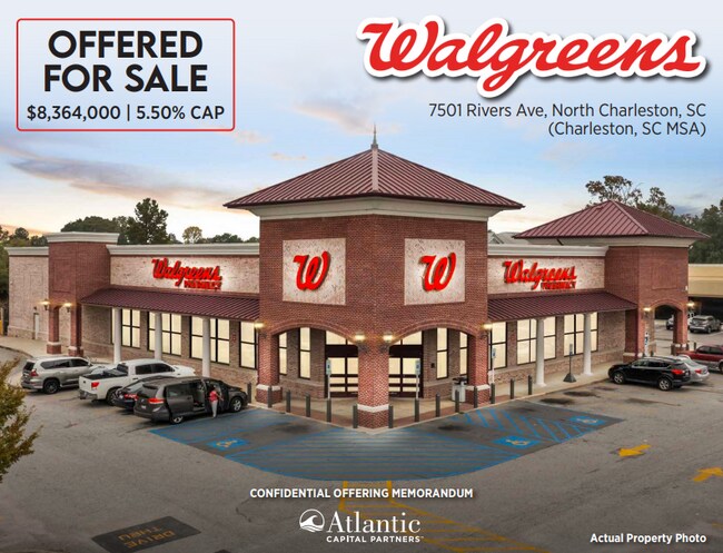 Plus de détails pour 7501 Rivers Ave, North Charleston, SC - Commerce de détail à vendre