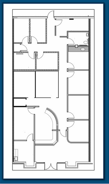 6905 E 96th St, Indianapolis, IN for lease - Floor Plan - Image 2 of 2