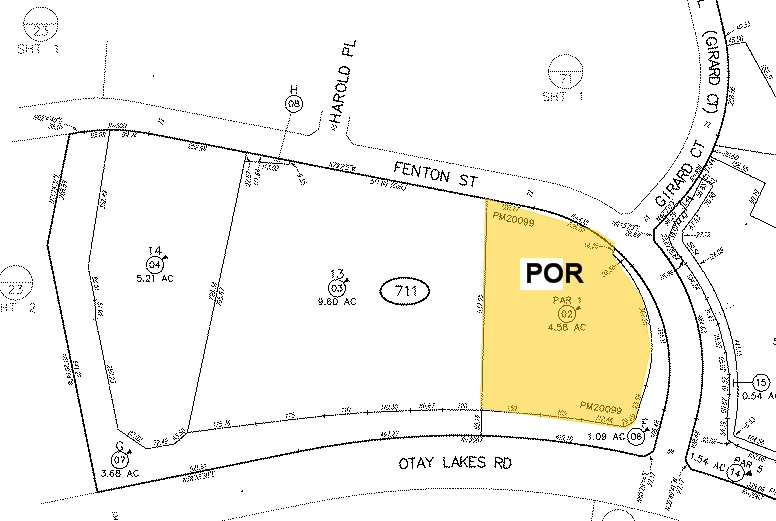 2452 Fenton St, Chula Vista, CA for lease - Plat Map - Image 2 of 7