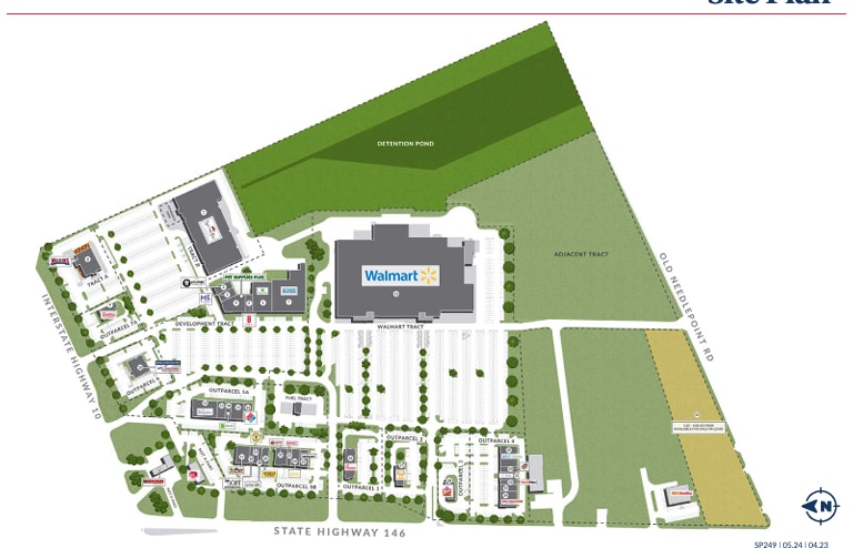 Old Needlepoint Rd, Baytown, TX à vendre - Plan de site - Image 2 de 4