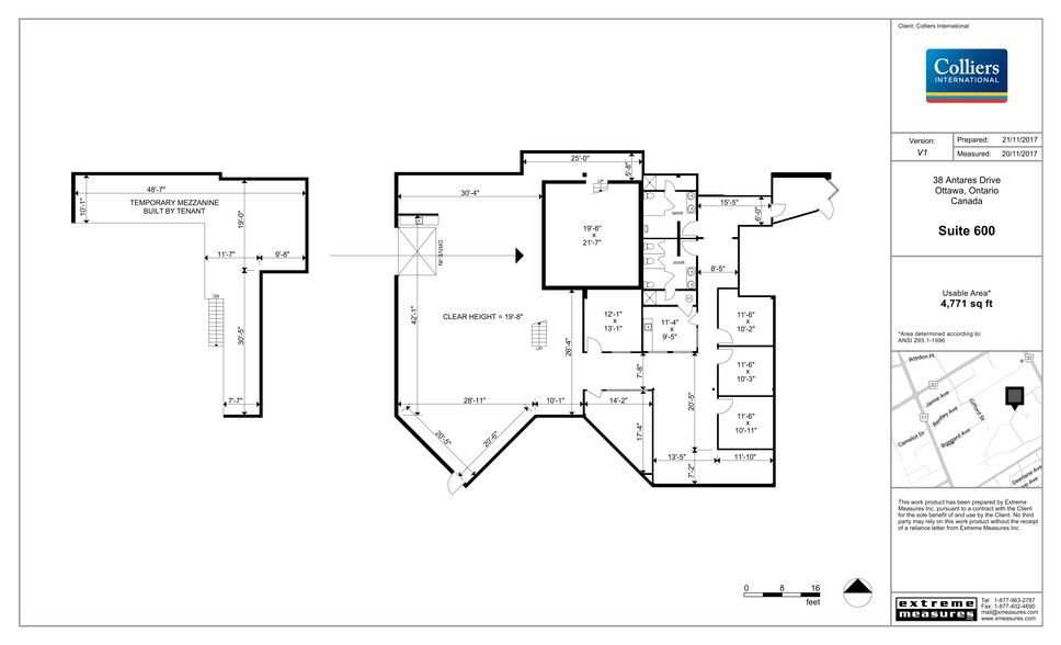 38 Antares Dr, Ottawa, ON à louer - Plan de site - Image 2 de 2