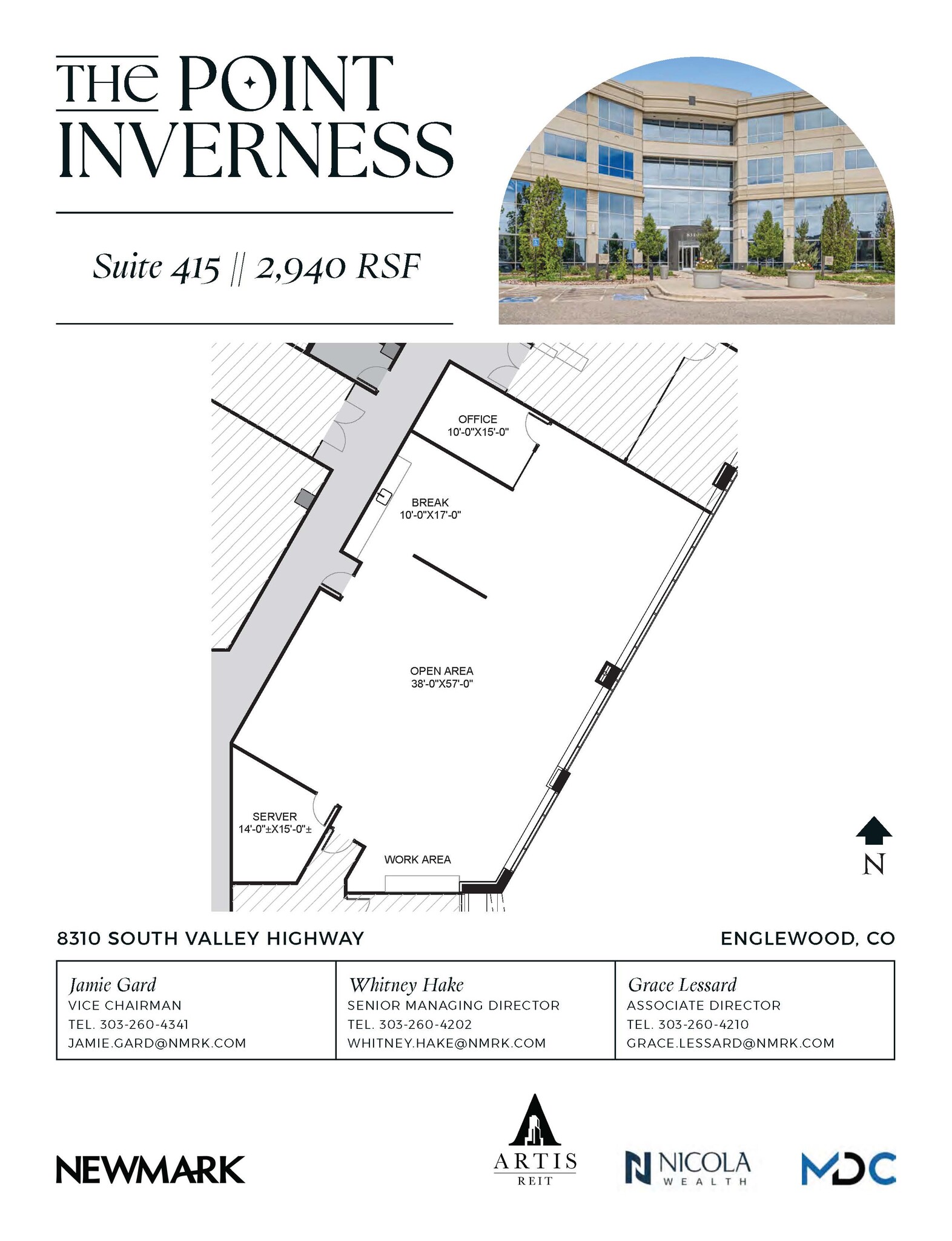 8310 S Valley Hwy, Englewood, CO for lease Floor Plan- Image 1 of 1