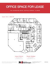 100 Lexington Dr, Buffalo Grove, IL à louer Plan d’étage- Image 1 de 1