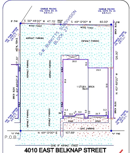 4008-4010 E Belknap St, Haltom City, TX for lease - Plat Map - Image 2 of 16