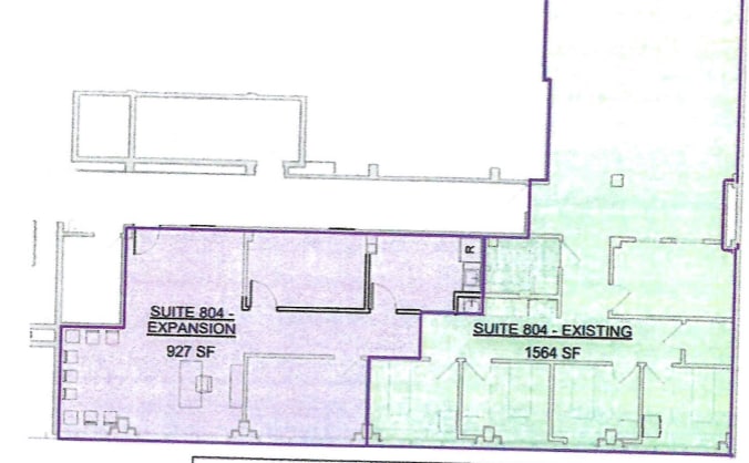 755 Commerce Dr, Decatur, GA à louer Plan d’étage- Image 1 de 1