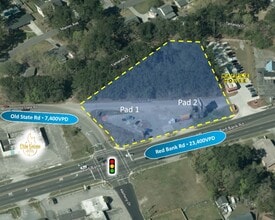 316 Red Bank Rd, Goose Creek, SC - Aérien  Vue de la carte