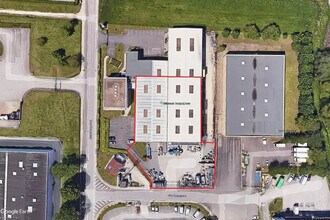 Quetigny - Aerial  map view - Image1