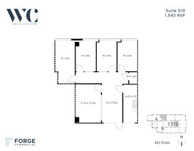 14643 N Dallas Pky, Dallas, TX à louer Plan d’étage- Image 1 de 1