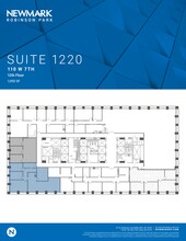 110 W 7th St S, Tulsa, OK for lease Site Plan- Image 1 of 1