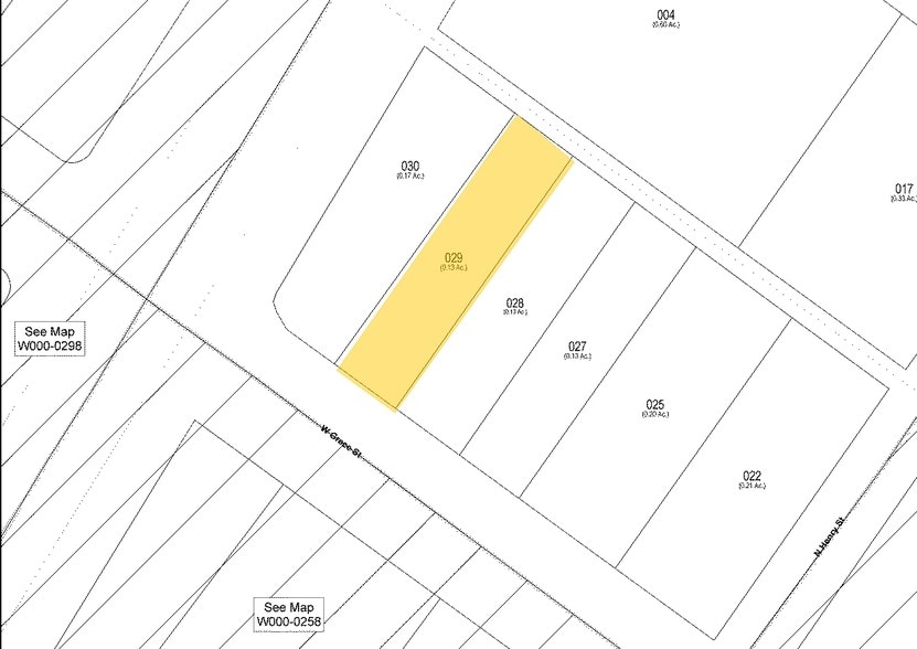 518 W Grace St, Richmond, VA for lease - Plat Map - Image 2 of 7