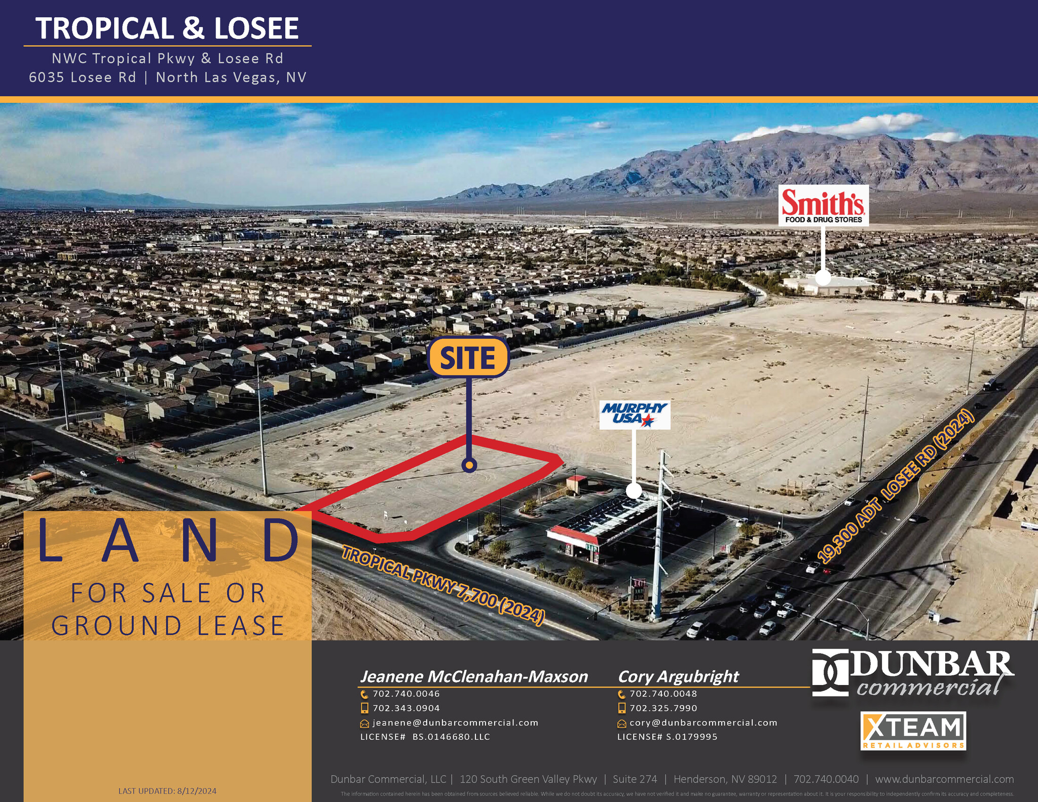 W/NWC Tropical Pky & Losee Rd, North Las Vegas, NV for lease Building Photo- Image 1 of 8