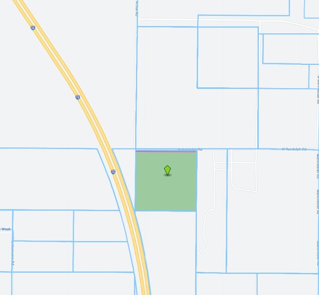 SEC Cox Road & Randolph Rd, Casa Grande, AZ à vendre - Plan cadastral - Image 2 de 2