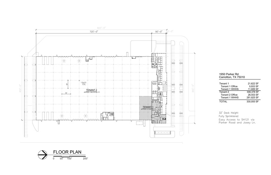 1950 E Parker Rd, Carrollton, TX à louer - Plan de site - Image 3 de 4