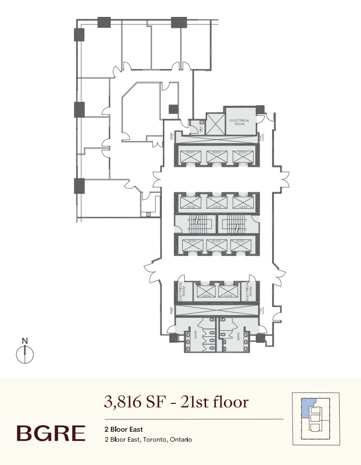 2 Bloor St E, Toronto, ON for lease Floor Plan- Image 1 of 1