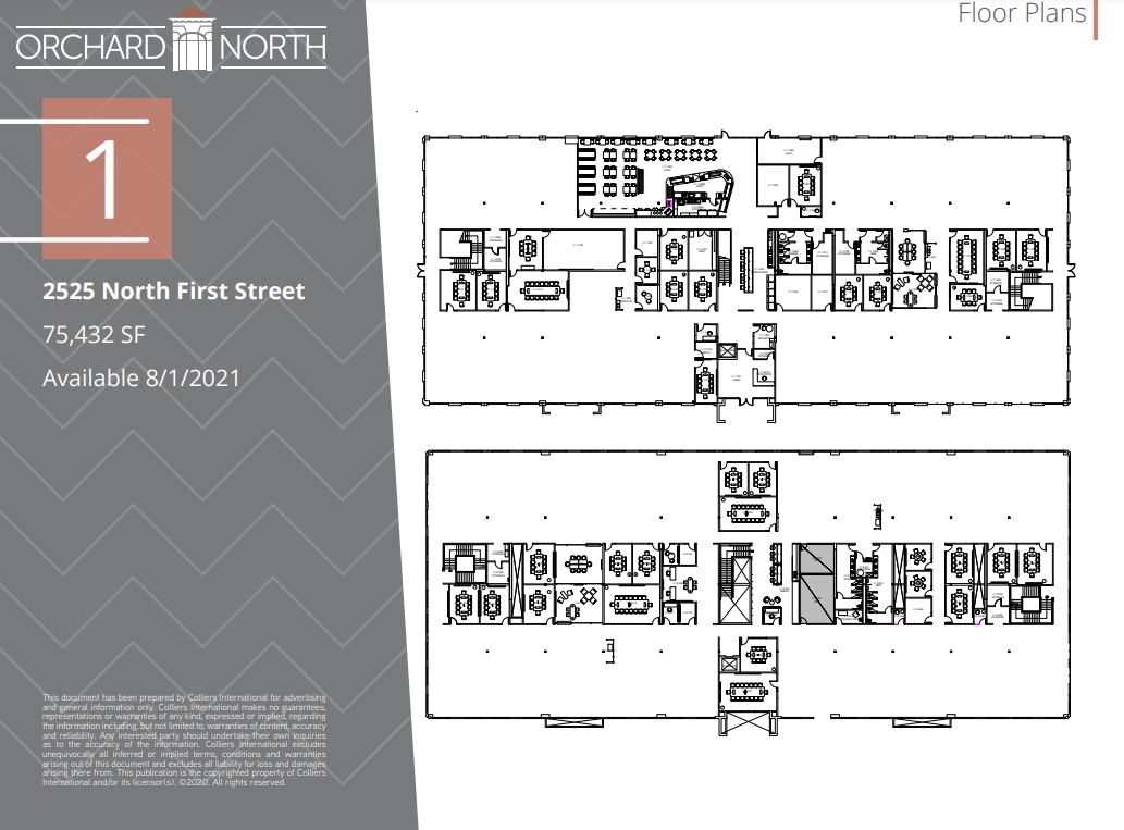 2535 N 1st St, San Jose, CA for lease Floor Plan- Image 1 of 1