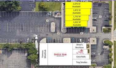 154-186 W Maple Rd, Troy, MI à louer Plan d’étage- Image 1 de 1