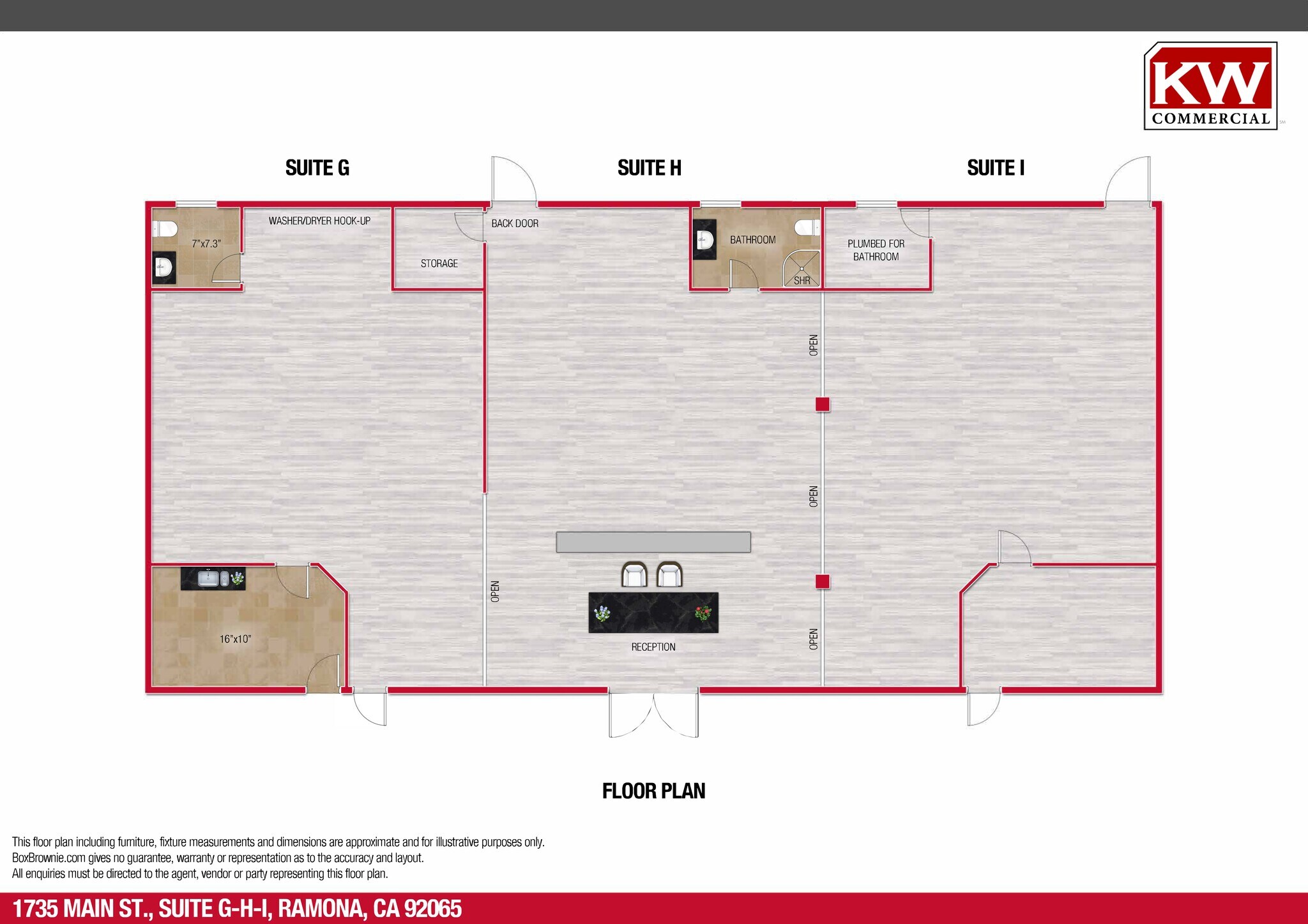 1735 Main St, Ramona, CA for lease Site Plan- Image 1 of 1