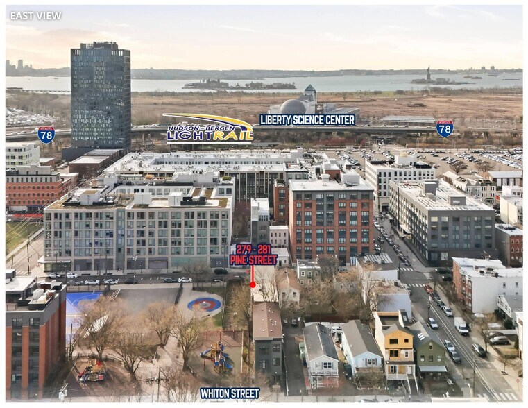 279-281 Pine St, Jersey City, NJ à vendre - Photo du bâtiment - Image 2 de 20