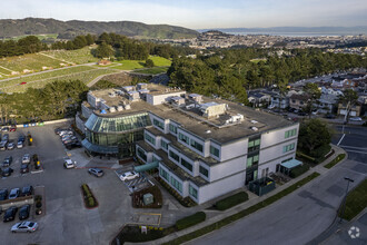 901 Campus Dr, Daly City, CA - aerial  map view