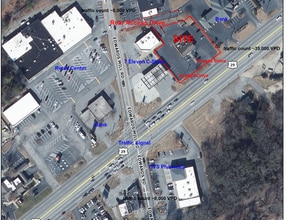 3303 Wade Hampton Blvd, Taylors, SC - Aérien  Vue de la carte