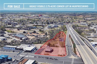 More details for 535 NW Broad St, Murfreesboro, TN - Land for Sale