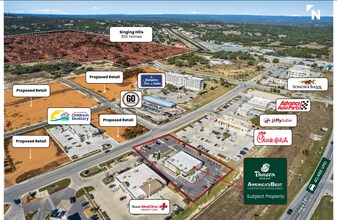 438 Singing Oaks, Spring Branch, TX - AÉRIEN  Vue de la carte - Image1