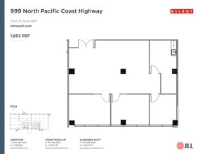 999 N Pacific Coast Hwy, El Segundo, CA for lease Site Plan- Image 1 of 1