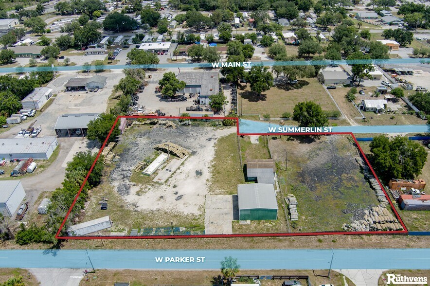 595 W Summerlin St, Bartow, FL à vendre - Aérien - Image 3 de 24