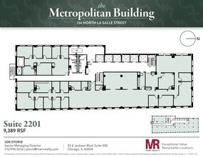 134 N LaSalle St, Chicago, IL for lease Floor Plan- Image 1 of 1