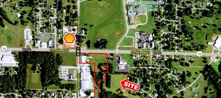 2015 US Highway 72 W, Athens, AL à vendre - Aérien - Image 1 de 1