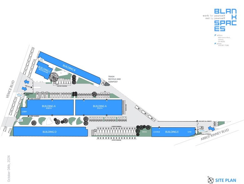 606 Venice Blvd, Venice, CA à louer - Plan de site - Image 1 de 18