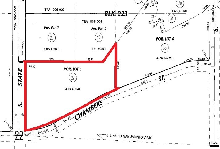 NE Corner Of State St, Hemet, CA à vendre - Photo du bâtiment - Image 3 de 3