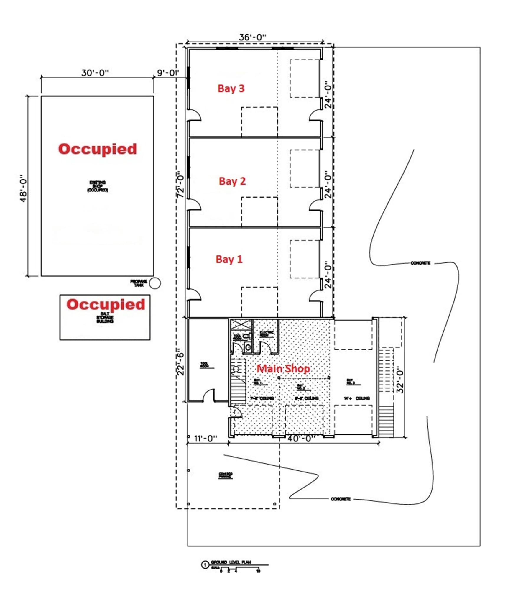 429 Fairchance Rd., Morgantown, WV for lease Floor Plan- Image 1 of 4