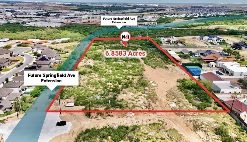 0000 Springfield Ave, Laredo, TX à vendre - Aérien - Image 1 de 9