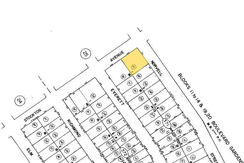 6922 Stockton Ave, El Cerrito, CA à vendre - Plan cadastral - Image 2 de 9