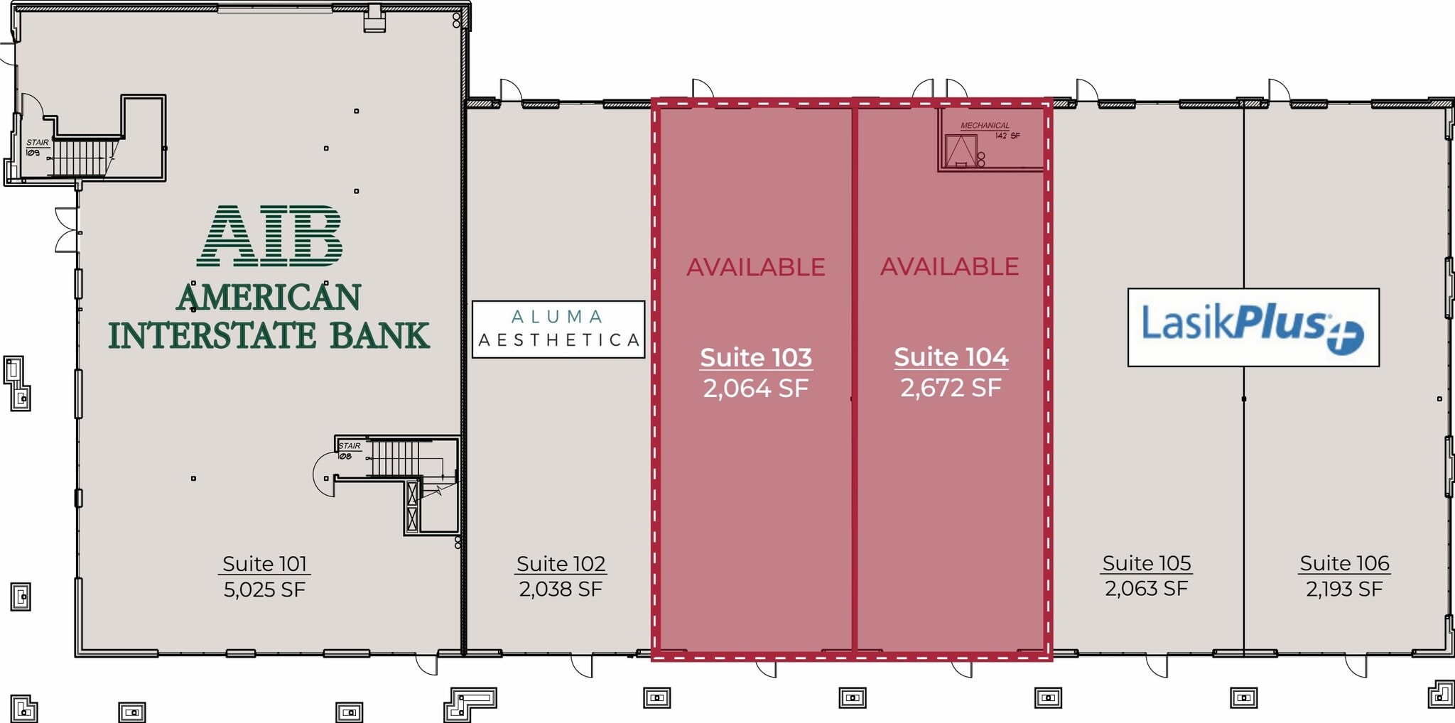3404-3636 N 156th St, Omaha, NE à louer Plan d’étage- Image 1 de 5