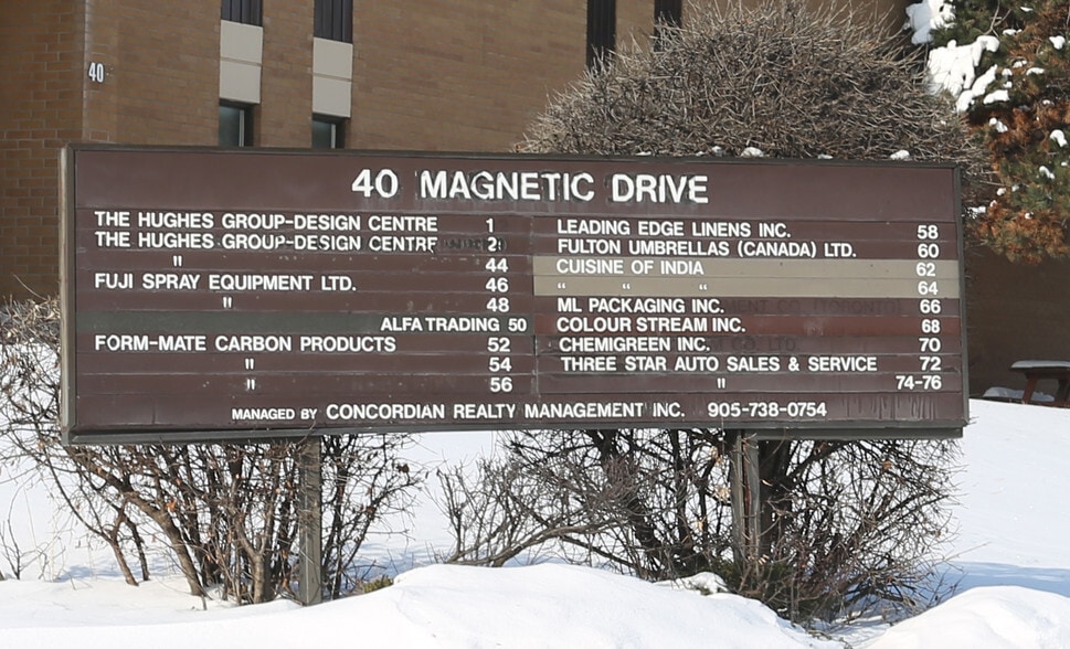 40 Magnetic Dr, Toronto, ON for lease - Building Photo - Image 2 of 5