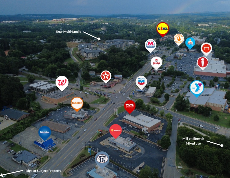 264 Marietta Hwy, Canton, GA for sale - Aerial - Image 3 of 9