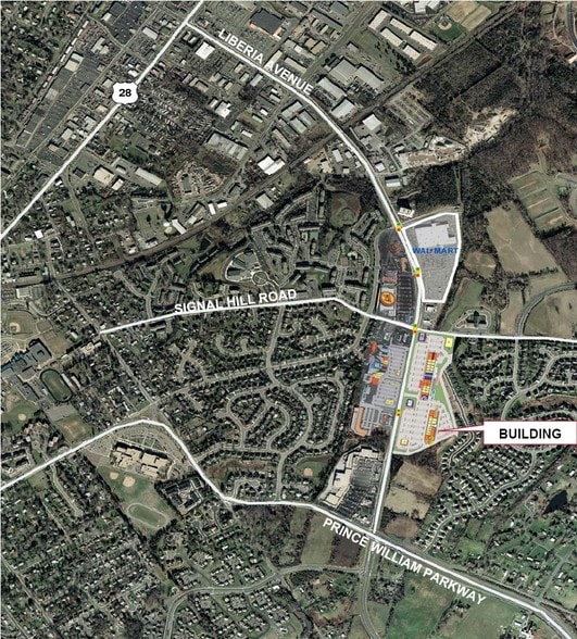 9705 Liberia Ave, Manassas, VA for lease - Aerial - Image 2 of 59