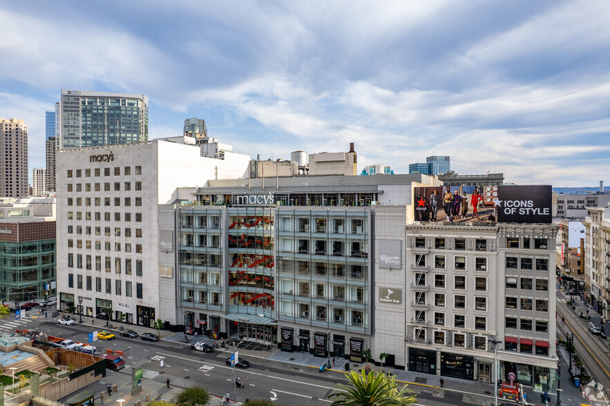 251-281 Geary St, San Francisco, CA for lease - Aerial - Image 2 of 6