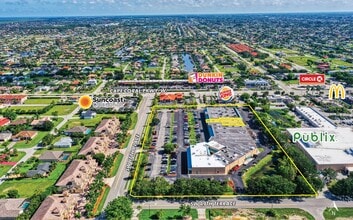 1708 Cape Coral Pky, Cape Coral, FL - AERIAL  map view - Image1