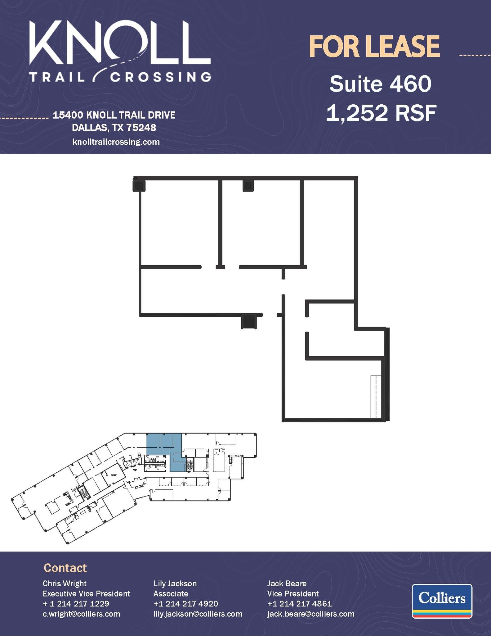15400 Knoll Trail Dr, Dallas, TX for sale Floor Plan- Image 1 of 1